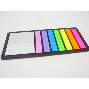 Fluorescent Color Film Pet Index Sticky Notes (9609)